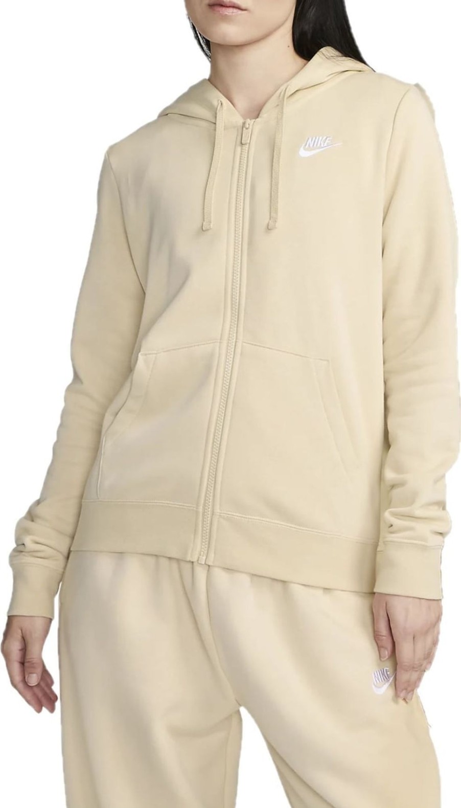 Dames Nike | Nike Nsw Club Fleece Vest Dames Beige Beige