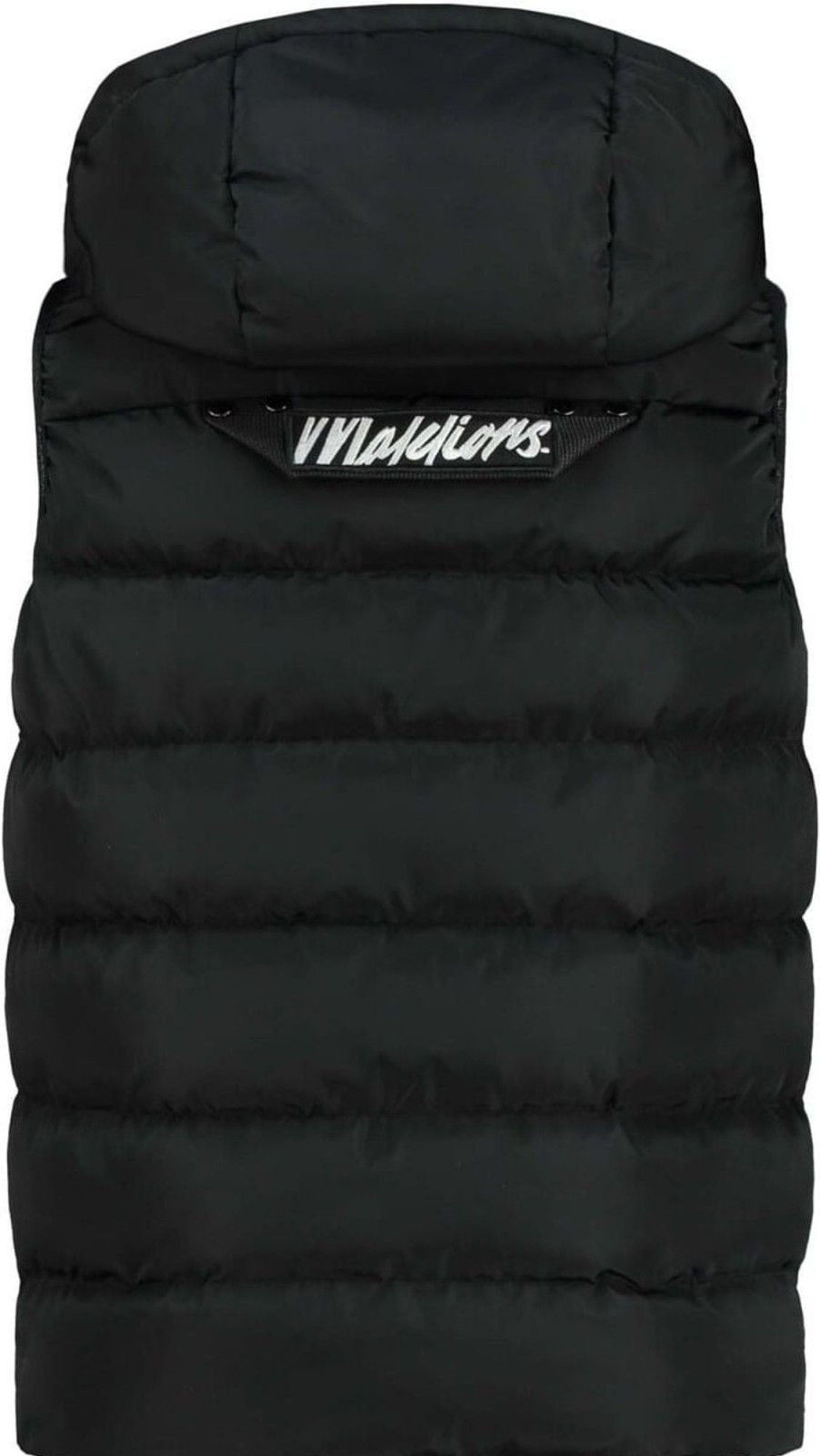 Kids Malelions Jassen | Malelions Travis Bodywarmer - Black Zwart