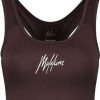 Dames Malelions | Malelions Women Sport Bra - Mocha Bruin