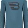 Kids Ballin Amsterdam Truien | Ballin Amsterdam Sweater Icon Logo Print Jongens Blauw Blauw