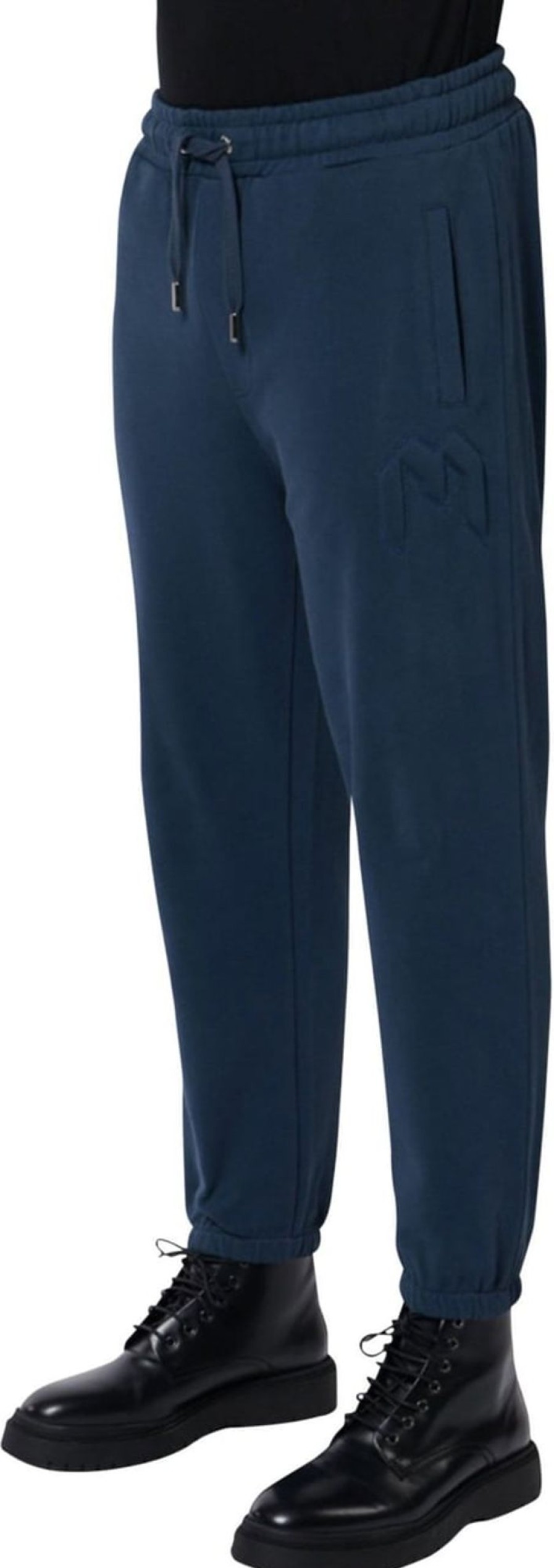 Heren My Brand | My Brand Padded Stitch M Pant Blauw