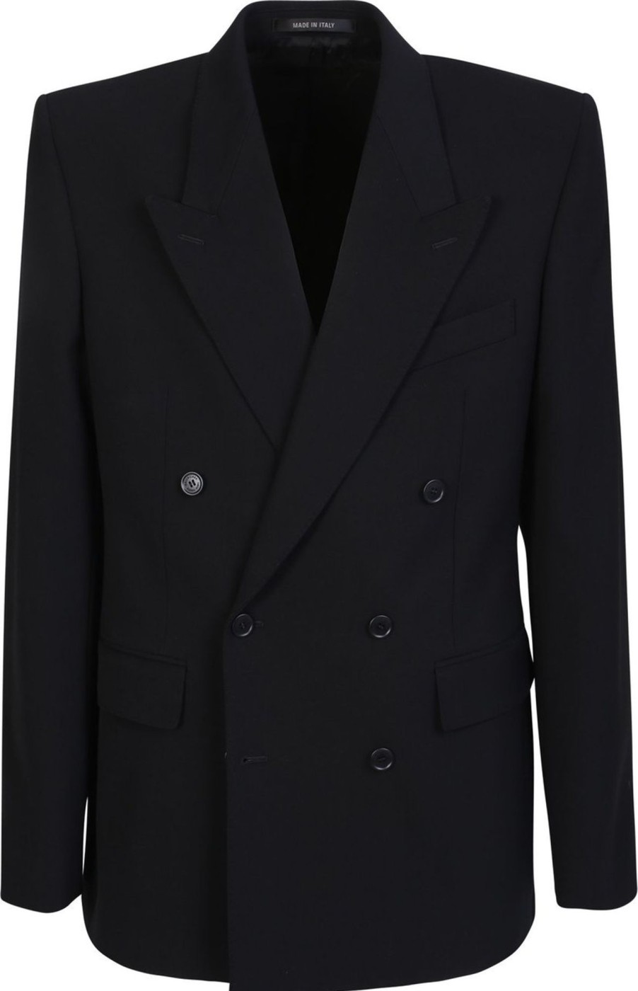 Heren Balenciaga | Balenciaga Balenciaga Black Blazers Zwart