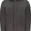 Heren Airforce | Airforce Slim Fit Parka Zwart